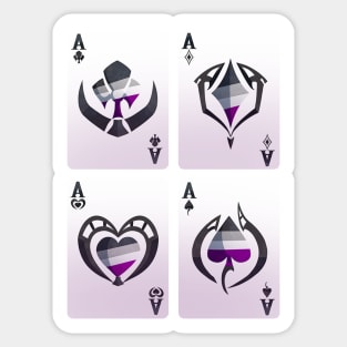 Ace Cards Sticker